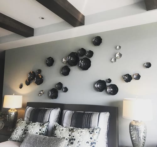 Emotional Darkness;Physical Lightness II | Wall Sculpture in Wall Hangings by Lucrecia Waggoner | Residences at the Stoneleigh in Dallas