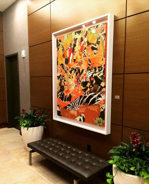 Zippy | Paintings by Stephen T. Johnson | One Light Luxury Apartments in Kansas City