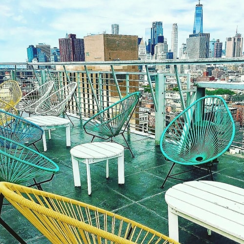 Acapulco Chairs | Chairs by Innit Designs | Hotel on Rivington in New York