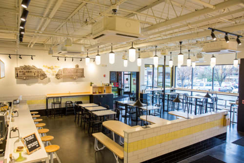 Custom Furnitures | Furniture by Holler Design | The Grilled Cheeserie in Nashville