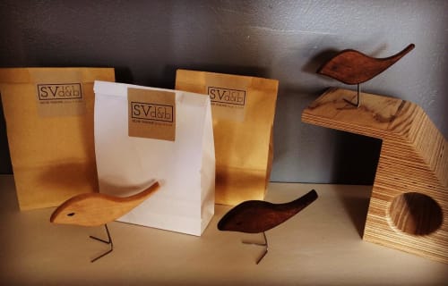Wooden Bird | Apparel & Accessories by SILVIE VARONE design & build