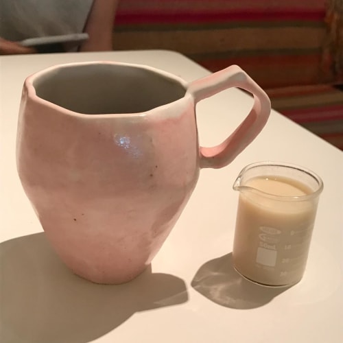 Pink & Yellow Mugs | Tableware by Bjarni Sigurdsson | abcV in New York