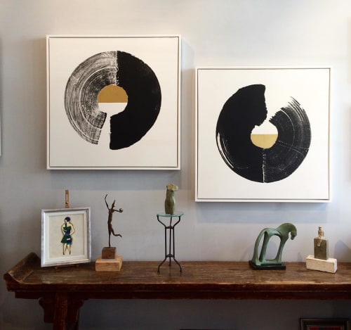 Optimism I & III | Mixed Media by Rod McIntosh | Catharine Miller in London