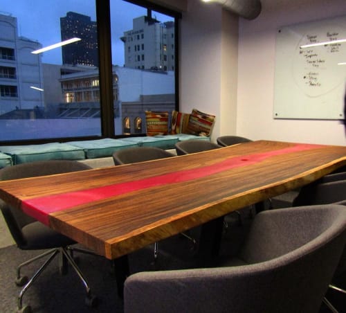 Conference Table | Tables by Aspens Woodworks | Movable Ink in San Francisco