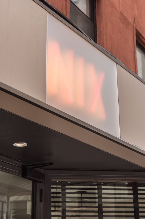 Neon Light Sign | Lighting by Leni Schwendinger | Nix in New York