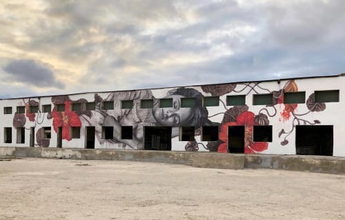 Sleeper | Street Murals by Lula Goce