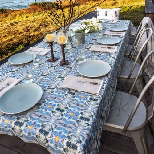 Neptune Textile Design | Linens & Bedding by Philomela Textiles & Wallpaper