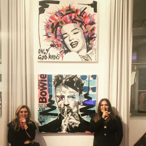 "Marilyn from sky" | Paintings by Erick Artik | The Sagamore Hotel Miami Beach in Miami Beach