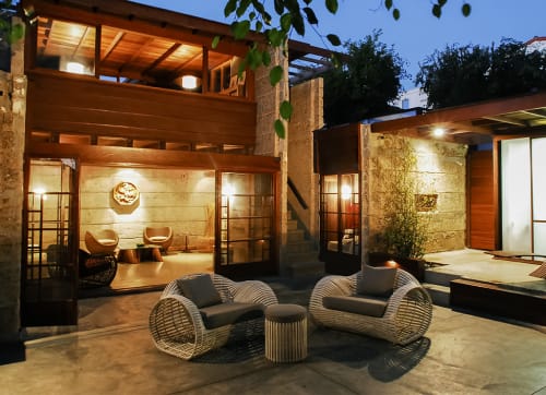 Curvy Polyethylene Armchair Chair By Kenneth Cobonpue Seen At