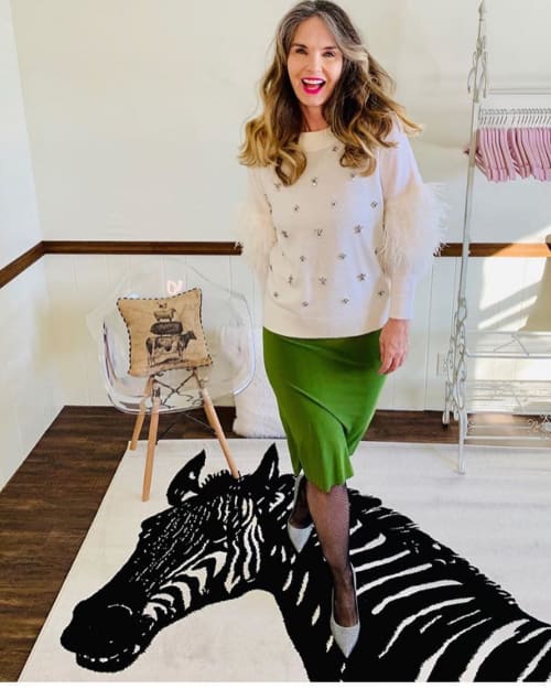 Zebra Rug | Rugs by Thomas Paul