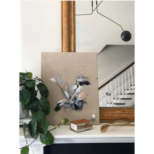 Faceless Study | Paintings by Brittney C