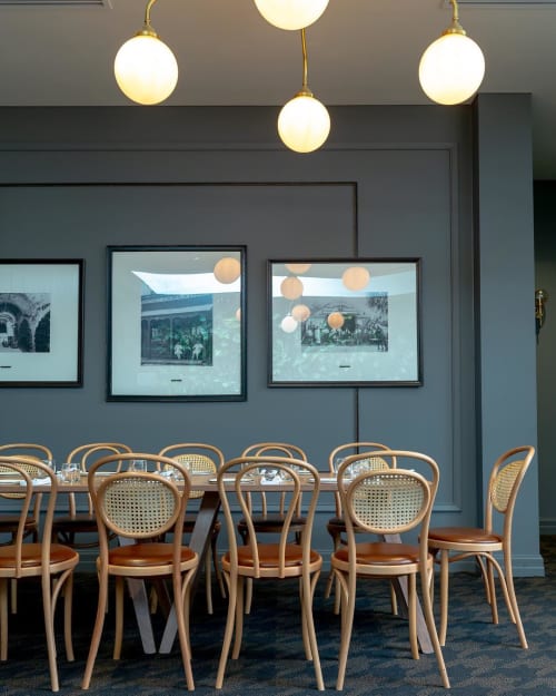 No. 15 Valois and No. 18 Thonet | Chairs by 1000 Chairs | Feathers Hotel in Burnside