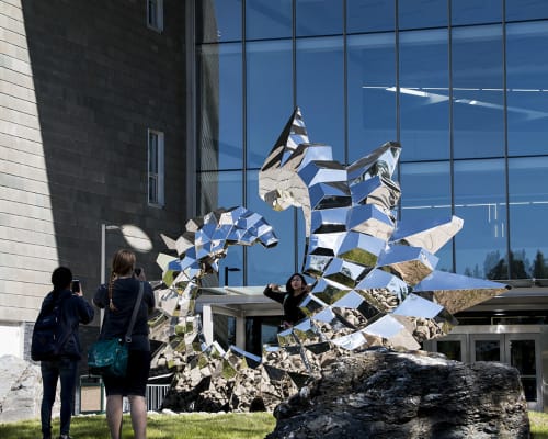 Inflorescence | Sculptures by Heath Satow | University of Alaska Anchorage in Anchorage