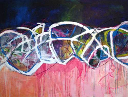 Am I Free II | Oil And Acrylic Painting in Paintings by Elisa Gomez Art