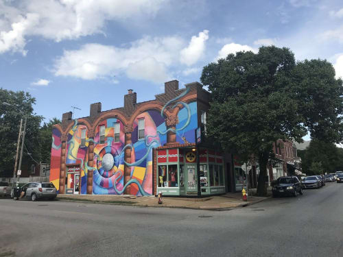 “Nothing Impossible” mural | Murals by Liza Fishbone | STL Style House in St. Louis