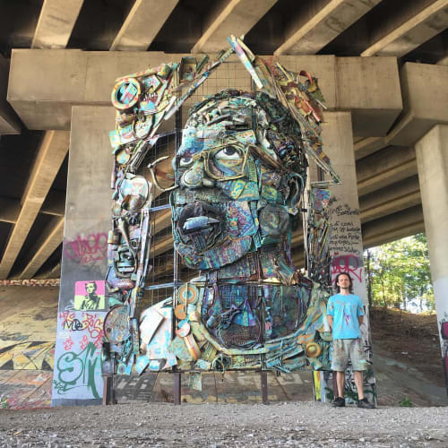 "The Art of Reconciliation" | Sculptures by William Massey Art | The Atlanta Eastside Beltline Trail in Atlanta