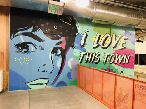 I love this town | Murals by Mike "Truth" Johnston | Facebook in Austin