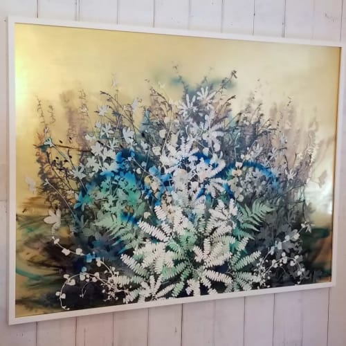 The Quiet Forest 3 | Paintings by Cara Enteles Studio | New York in New York