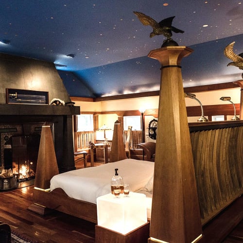Pitcher Inn Bed | Beds & Accessories by David Boynton Cabinet Maker LLC | The Pitcher Inn in Warren