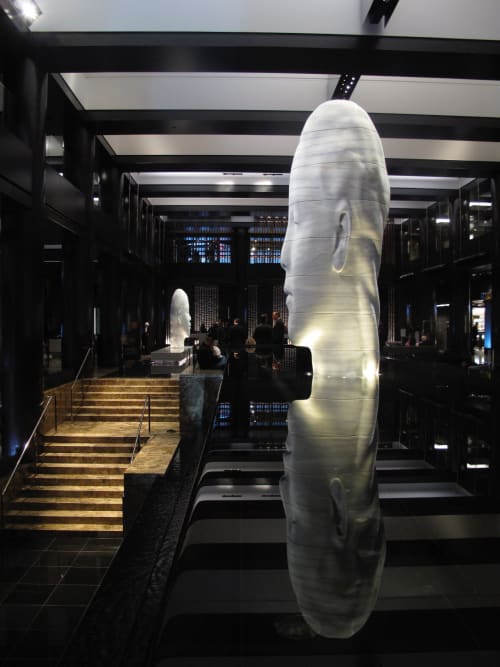 Awilda and Chloe, 2011 | Sculptures by Jaume Plensa | Grand Hyatt New York in New York
