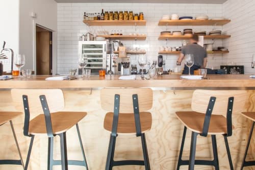YardBird Stools | Chairs by Sean Dix | Al’s Place in San Francisco