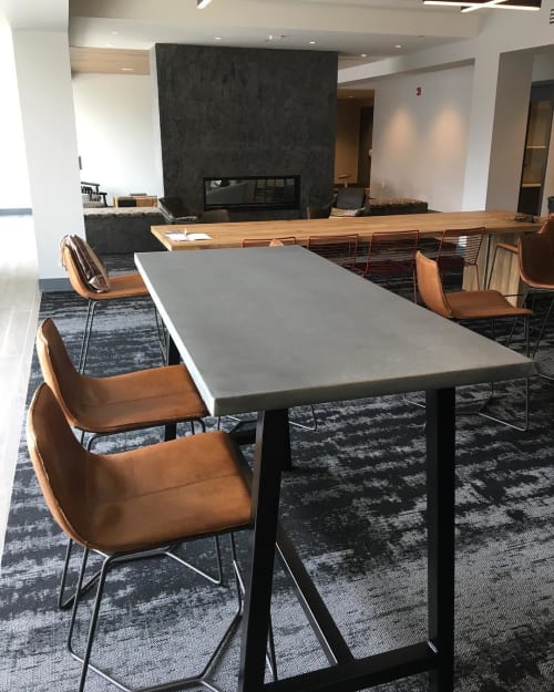 Zinc Tables | Tables by Iron Mountain Forge & Furniture | Trac75 in Boston