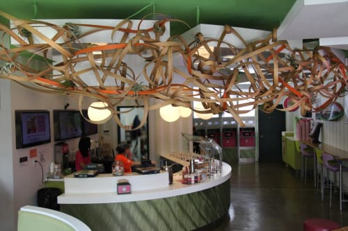 Flavor Jungle | Sculptures by Art of Plants and Elliptic Designs | 16 Handles in Brooklyn