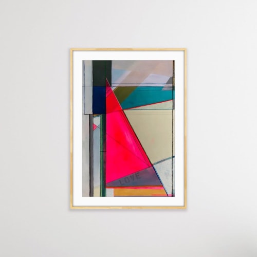 LV no.9 | Oil And Acrylic Painting in Paintings by Shilo Ratner