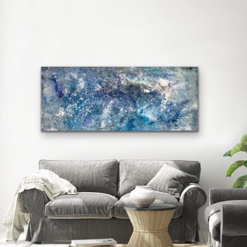 Galaxy Abstract Painting | Paintings by Gorica Jeremic