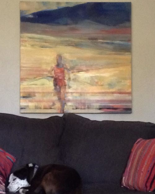 Solitude | Oil And Acrylic Painting in Paintings by Sandra Speidel