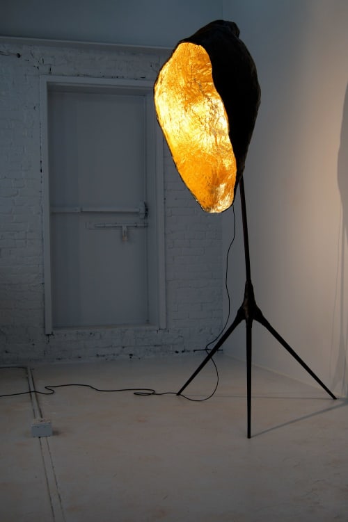 Yo, Burri! Lamps | Lamps by Birnam Wood Studio | Birnam Wood Studio in Queens