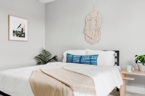 Macrame Wall Hanging | Macrame Wall Hanging by Luna and Black | Guest House in Denver