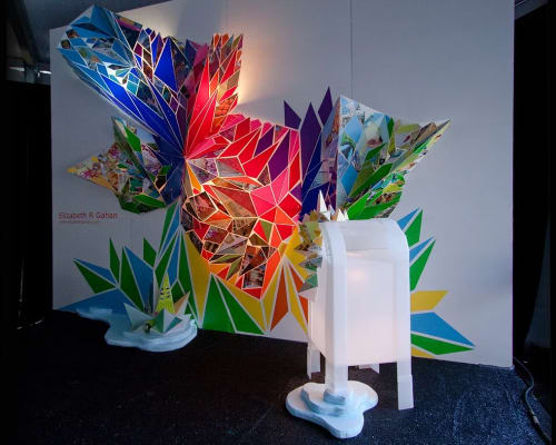 "Metamorphosis" (temporary exhibition) | Sculptures by Elizabeth Gahan | University of Washington in Seattle