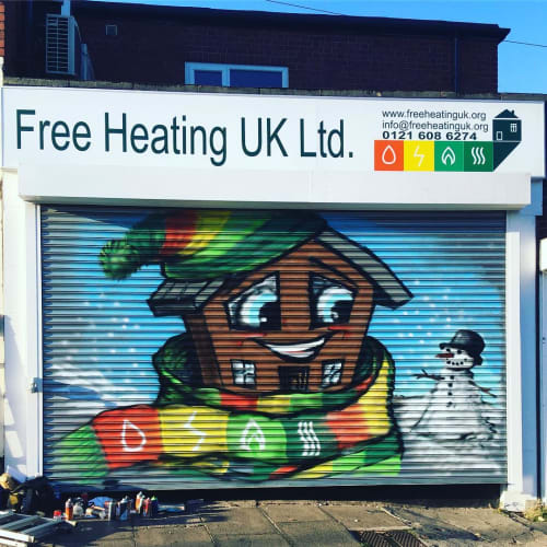 Mural | Street Murals by Dynamick | Kings Norton in Birmingham