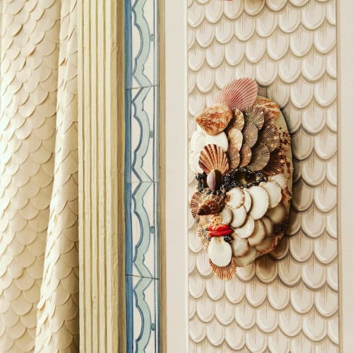 Shell Mask | Wall Hangings by Christa Wilm | Christa's South Seashells in West Palm Beach