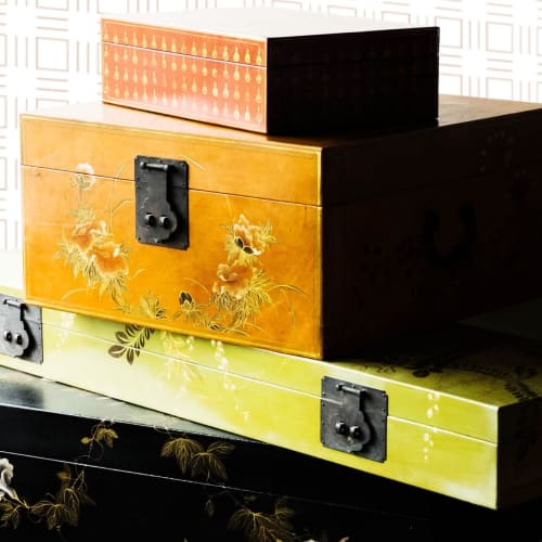 Luxury Leather Boxes | Decorative Objects by Lawrence & Scott