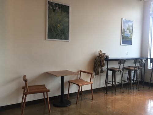 Tawa Chair | Chairs by Lucca Zeray | Big Mouth Coffee Roasters in Beacon