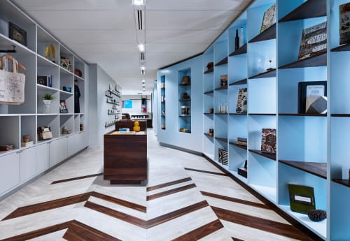 The Los Angeles Public Library, Public Service Centers, Interior Design