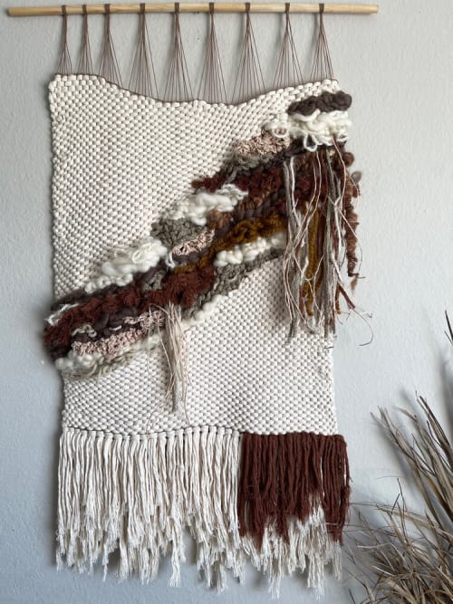 “Complicated on the inside “ | Macrame Wall Hanging by Ama Fiber Art