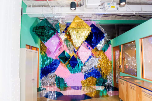 Diamond Confetti | Art & Wall Decor by Confetti System | Facebook, New York, Astor Place in New York