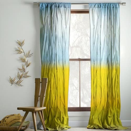 Bohemian Chic Everglades I Drapes By Artist Cheryl Maeder Seen