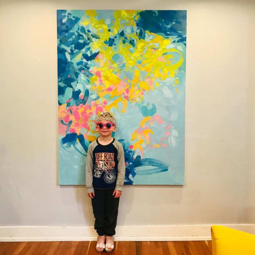 Beauty in Chaos | Oil And Acrylic Painting in Paintings by Cameron Schmitz