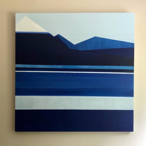 "Mountains" | Paintings by Shilo Ratner