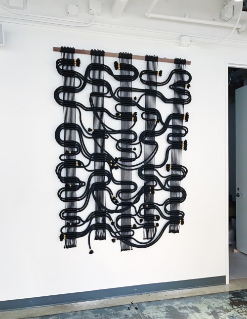 Circuit Board - Black | Sculptures by Windy Chien | Checkr in San Francisco