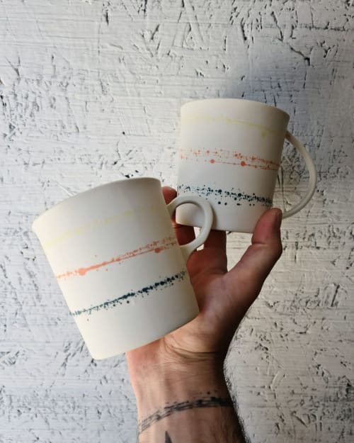 Basic L | Cups by BasicartPorcelain