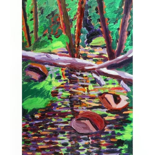 Lagoon at Solstice | Paintings by Dale Weiss Art