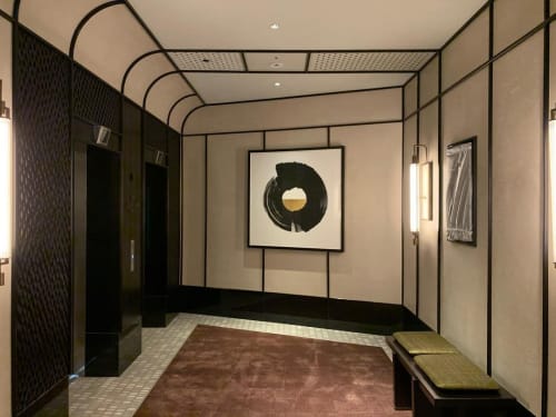 Optimism I | Paintings by Rod McIntosh | Nobu Hotel in London