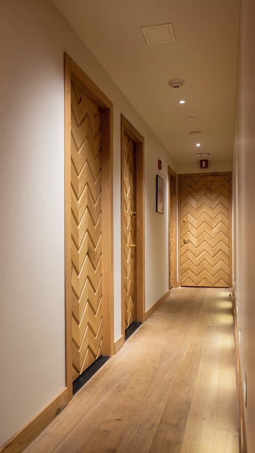 Wood Door | Furniture by Cider Press Woodworks | Agern in New York