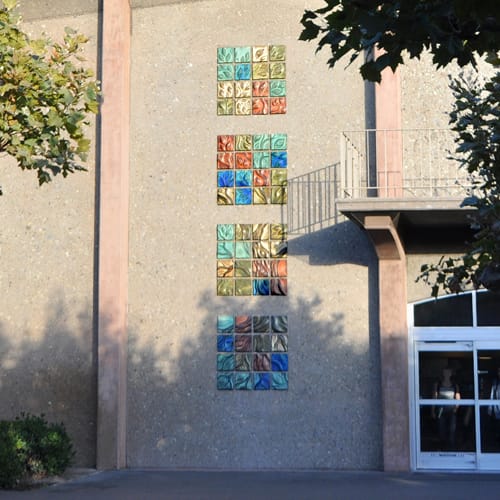 Chavez Court Tree | Murals by Natalie Blake Studios | Chabot College in Hayward