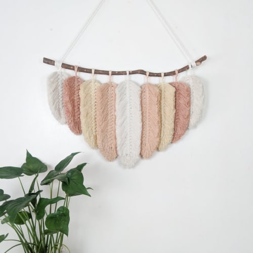 Feather Wall Hangings | Macrame Wall Hanging by Macrame Boutique PH